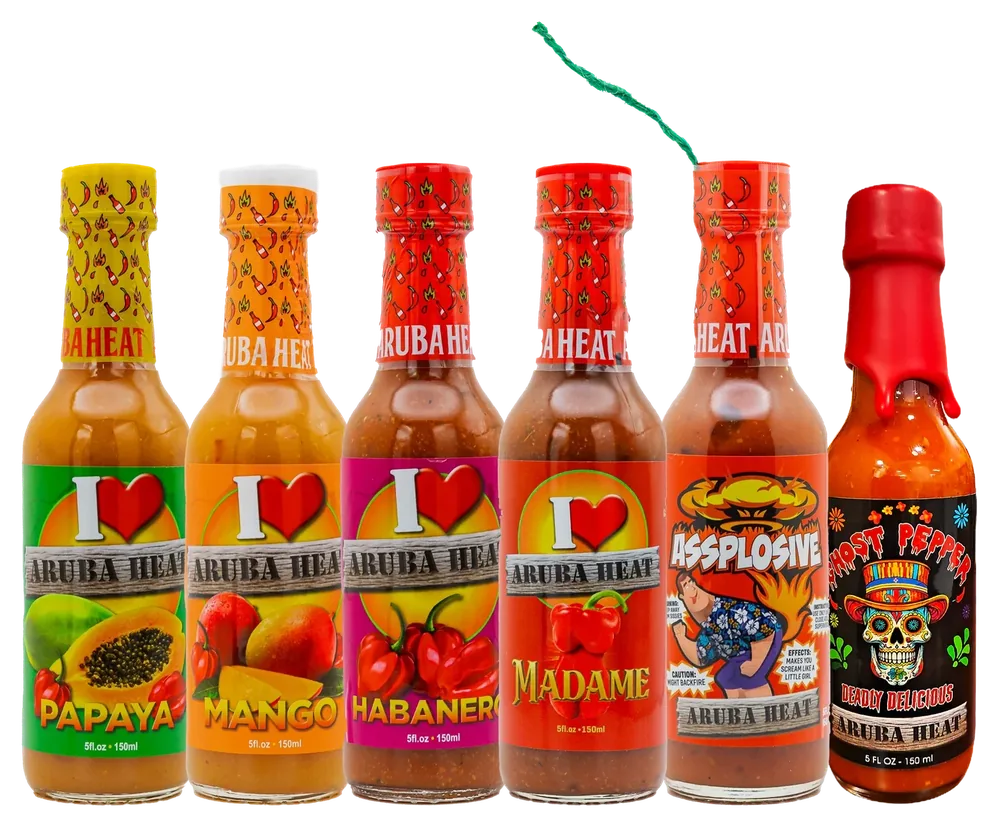 The Little Six, 6 bottles of Aruba Heat